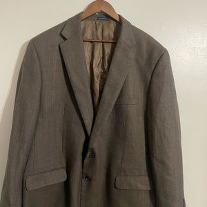 Ralph Lauren Men’s Sports Coat Blazer Brown Sz‎ 52 L Wool